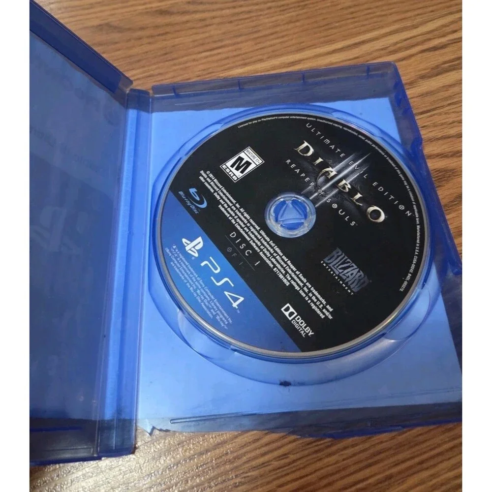 Diablo III Ultimate Evil Edition PS4 PlayStation 4 Complete Tested Blizzard